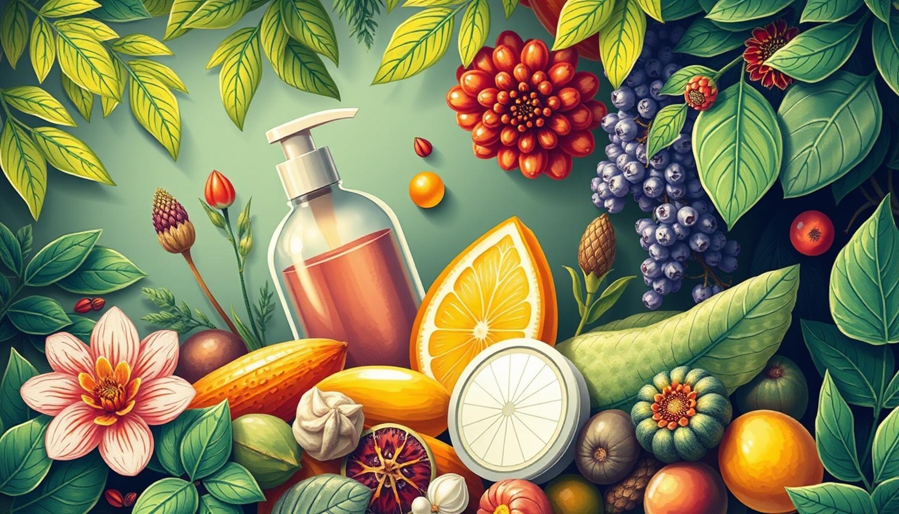 Natural Ingredients: The Power of Plants in Anti-Aging Cosmetics