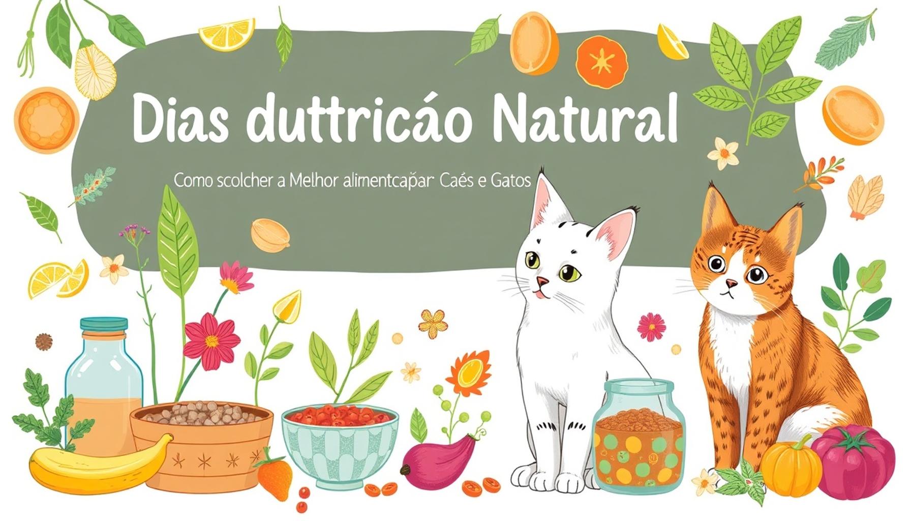Natural Nutrition Tips: How to Choose the Best Food for Dogs and Cats